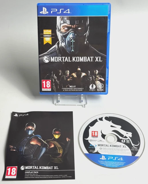 Jeu Mortal Kombat X Xbox One Mortal Kombat X Special Edition Steelbook Pour Xbox One - Version PAL FR Complète (CIB), État Correct Mortal Kombat X Xbox One PAL Français