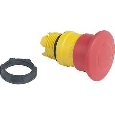 Harmony XB5 - tête de bouton poussoir arrêt d'urgence - pousser tirer - rouge...