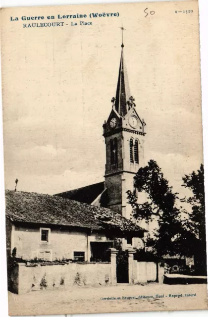 CPA La Guerre en Lorraine (Woevre) Raulecourt - La Place (178546)