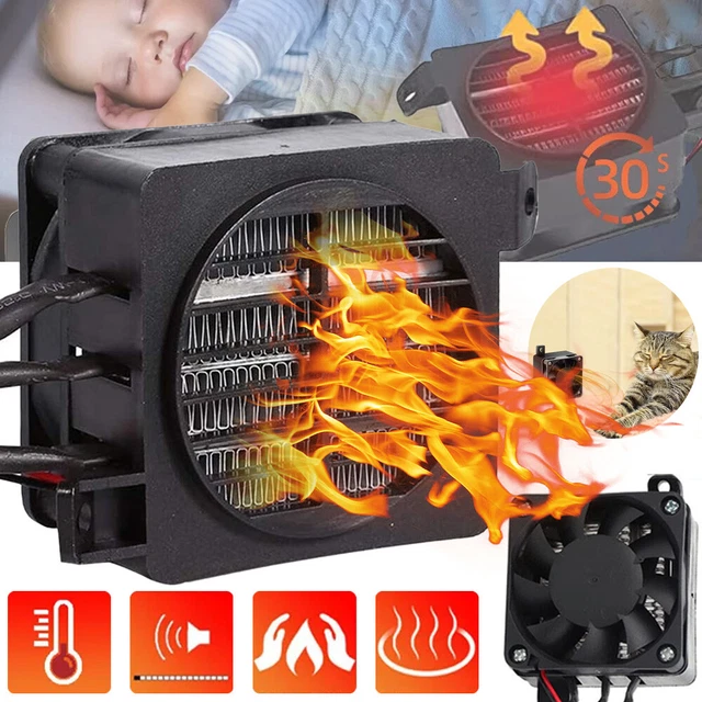 Auto Heizlüfter 12V 80W - Kfz Heizung Mit Gebläse Für LKW & Minivans