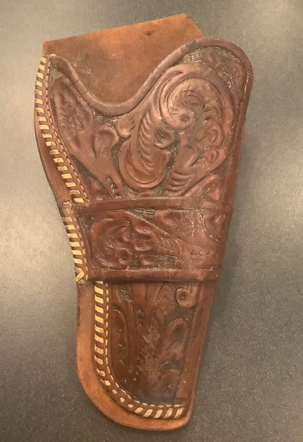 Vintage Colt Saa Maker Marked Padgitt Bros. Co. Dallas, Texas Western Holster