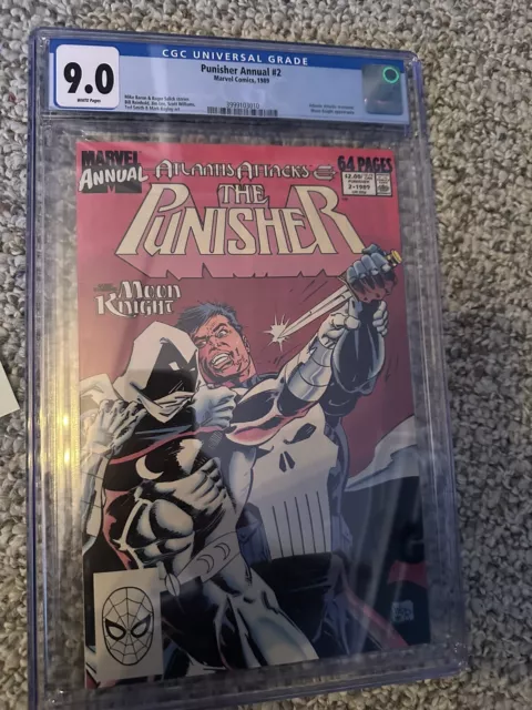 Punisher Annual #2 1989 CGC 9.0