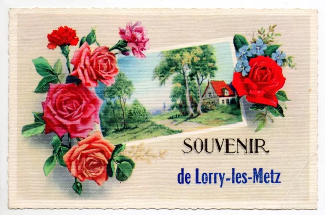 LORRY LES METZ Moselle CPA 57 souvenir de ...