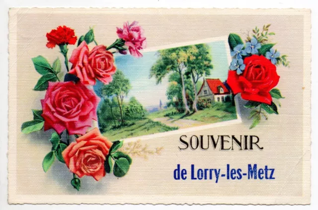 LORRY LES METZ Moselle CPA 57 souvenir of...