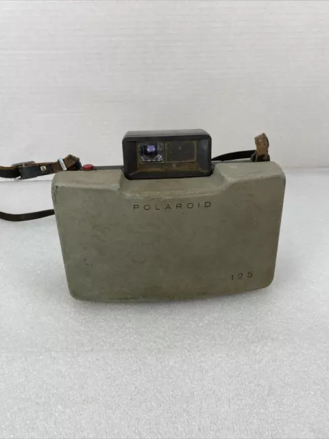 Vintage Photography Polaroid Land Camera Automatic 125 Folding Camera Untested