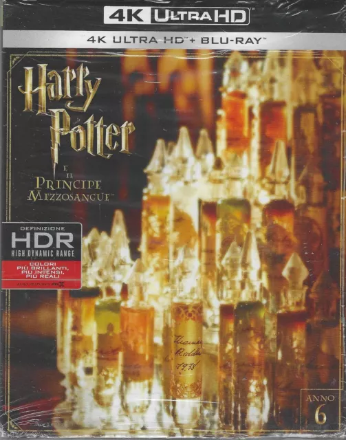 Blu ray 4k uhd + blu ray HARRY POTTER E IL PRINCIPE MEZZOSANGUE. Slipcover, uovo