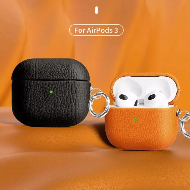 Case For Apple Airpods Pro 3rd Pro2 Leather Earphone Protector ShockProof Cover