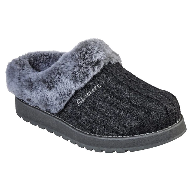 Skechers Women's Keepsakes-Postage  Slipper Color: Charcoal Size: (8)-(9) Nwb