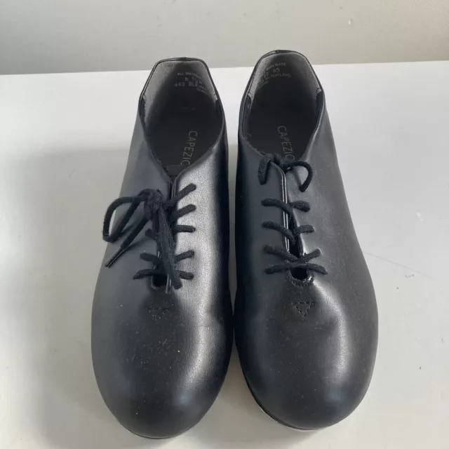 Scarpe con rubinetto Capezio taglia 6 1/2 M finta pelle 2