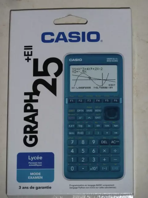 CASIO Calculatrice graphique Graph 25+E