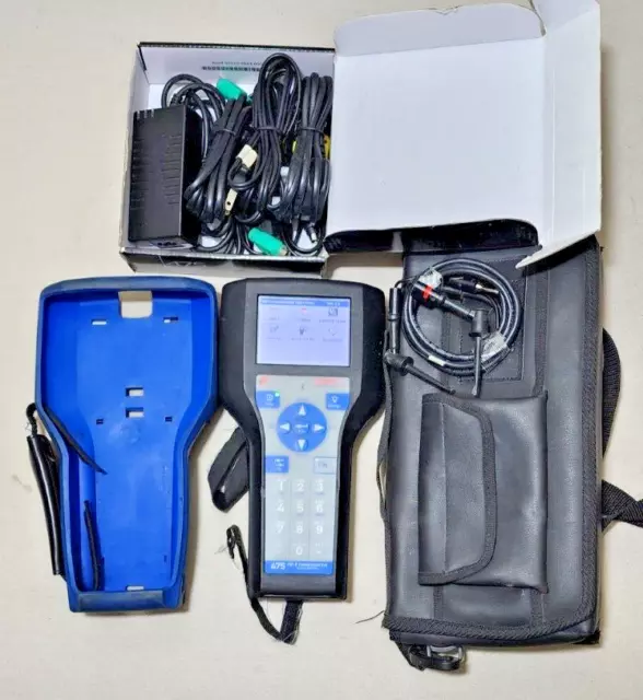 Emerson HART 475 Field Communicator 3.9 Hart Fieldbus Graphics Charger Boot Nice