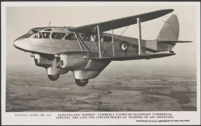 RAAF de Havilland DH89 Dragon Rapide transport 1942 AVIATION OLD PHOTO