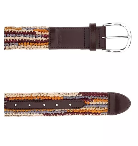 Isabel Marant - Woven Raffia Buckle Belt 80 cm Small - New With Tags S/S 24