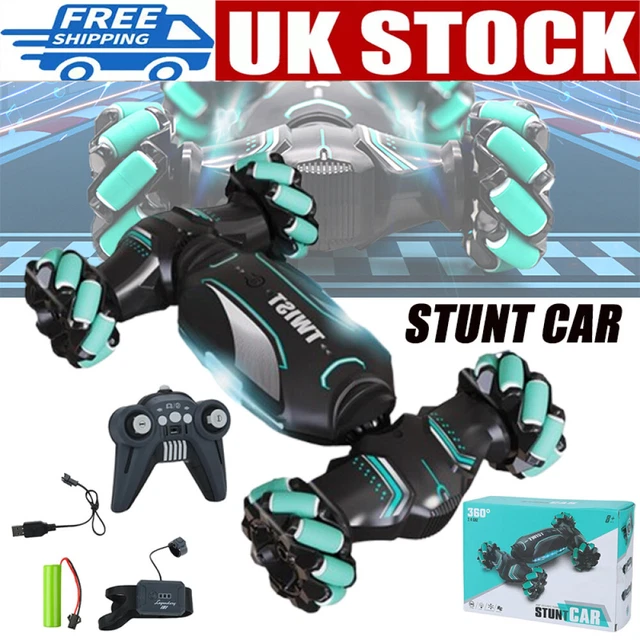 360 Wheel Rotation 360° ROTATION RC Car Stunt Wheel Gesture-sensitive Twist-change Car ...