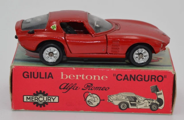 Miniature Mercury – Alfa Romeo Giulia Canguro Bertone 29 – Collection Vintage