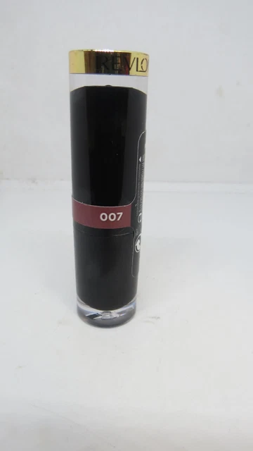Lápiz Labial Revlon #007 Malva Esmaltada Super Brillante Nuevo