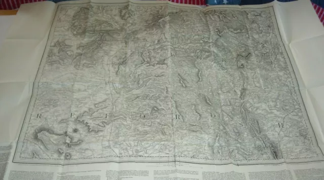 Ordnance Survey Map Of Leominster & Ludlow - 1980 Reprint Of First Edition