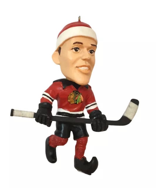 Jonathan Toews Chicago Blackhawks NHL Elf Figure Christmas Tree Ornament