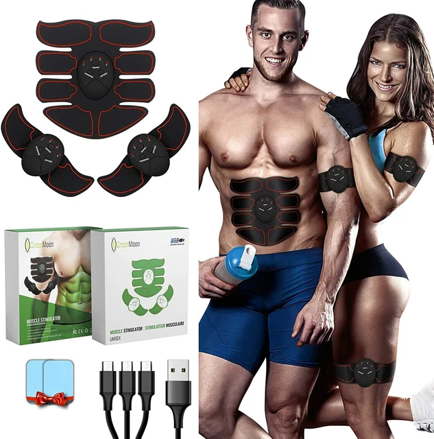 Electrostimulateur Abdominal 10 Modes 30 Niveaux Ceinture Abdominale Electrostimulation EMS - 10 Modes 30 Niveaux - Affichage Calories - Rechargeable USB-C Entraînement Musculaire Sans Effort Electrostimulateur Abdominal 10 Modes 30 Niveaux Ceinture Abdominale Electrostimulation EMS - 10 Modes 30 Niveaux - Affichage Calories - Rechargeable USB-C Entraînement Musculaire Sans Effort