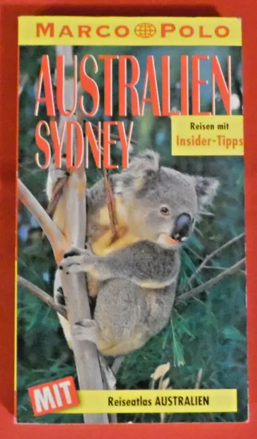 Marco Polo , Australien Sydney , Reisen mit Insider Tips , 2000 , 7. Auflage