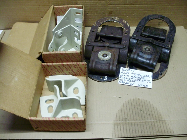"Richards-Wilcox Parts" & "Big 4 Flat Track Barn Sliding Door Roller Hanger"