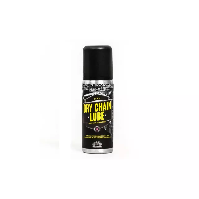 Lubrifiant chaîne MUC-OFF Dry PTFE Chain Lube 50ml