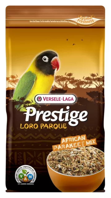 Versele Laga Prestige Loro Parque afrikanischer Großsittich Mix 1kg Vogelfutter