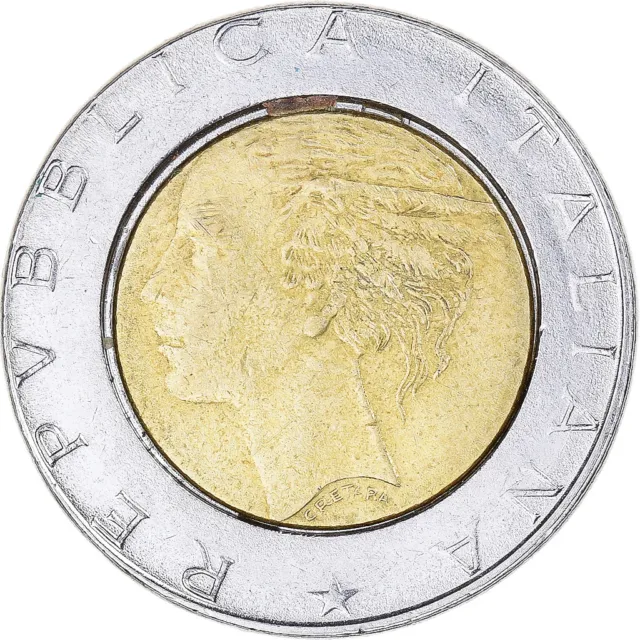 [#1335203] Coin, Italy, 500 Lire, 1990