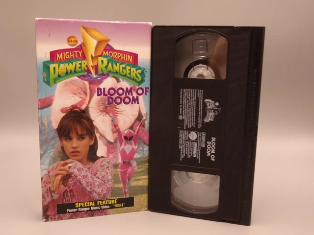 Power Rangers Bloom MIGHTY MORPHIN POWER Rangers VHS 1994 Bloom of Doom Episode Rare £0.73 ...