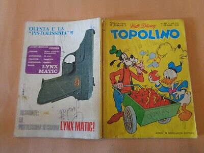 Topolino N° 679 Originale Mondadori Disney Discreto 1968 Bollini, Cedola
