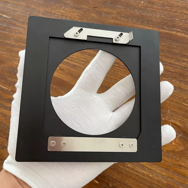 Metal Lens Board for Sinar to Linhof Technika Large Format 140x140mm to 96x99mm