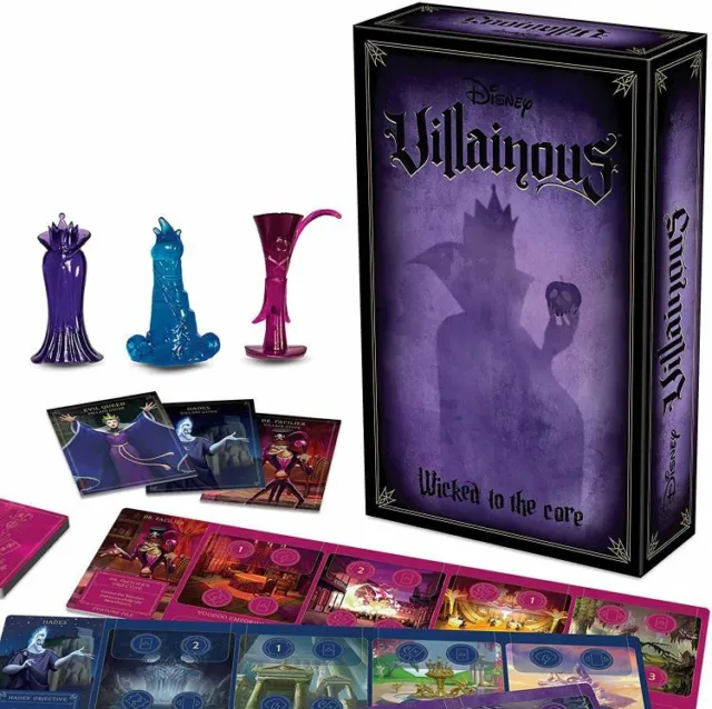 Last Three Disney Villainous Board Game New Wicked To The Core