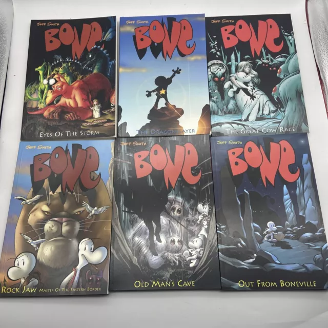Bone by Jeff Smith Collection (6 books)