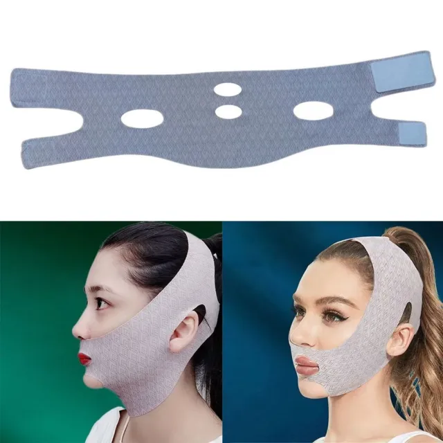 SLIMMING STRAP FACE Sculpting Sleep Mask Adjustable V Line Shaping Mask  Woman $7.68 - PicClick AU