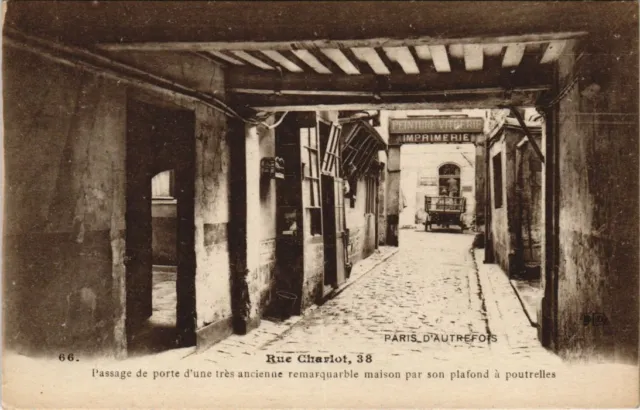 CPA PARIS 3e - Rue Charlot, 38 (56947)