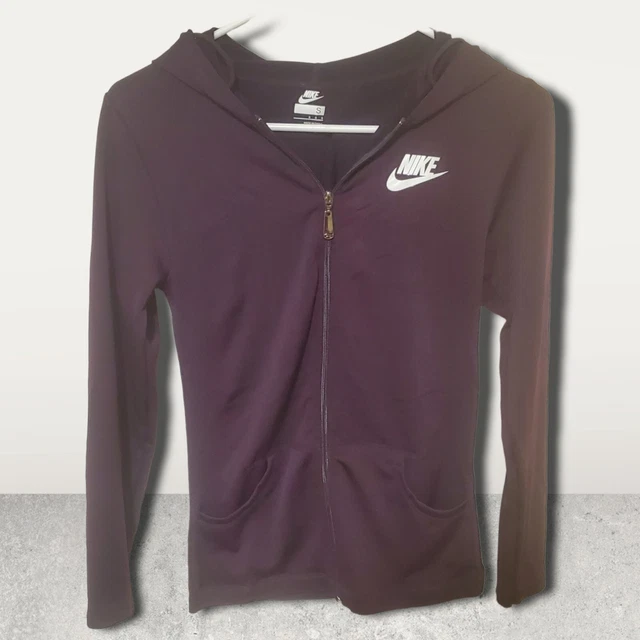 Nike Sportswear Rally Women's Full-Zip Hoodie Sze Small, Color Raisin..