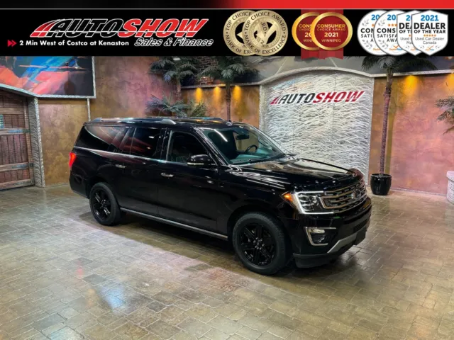 2021 Ford Expedition Limited Max - A/C & Htd Seats, Htd Wheel, Pano Roo