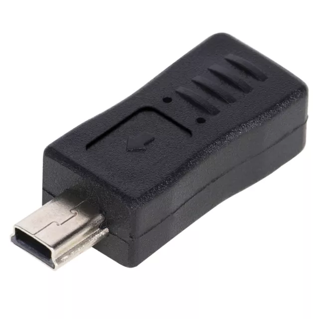 TRIXES Mini USB Converter NEW Male to Micro USB Female B Type Charger Adapter