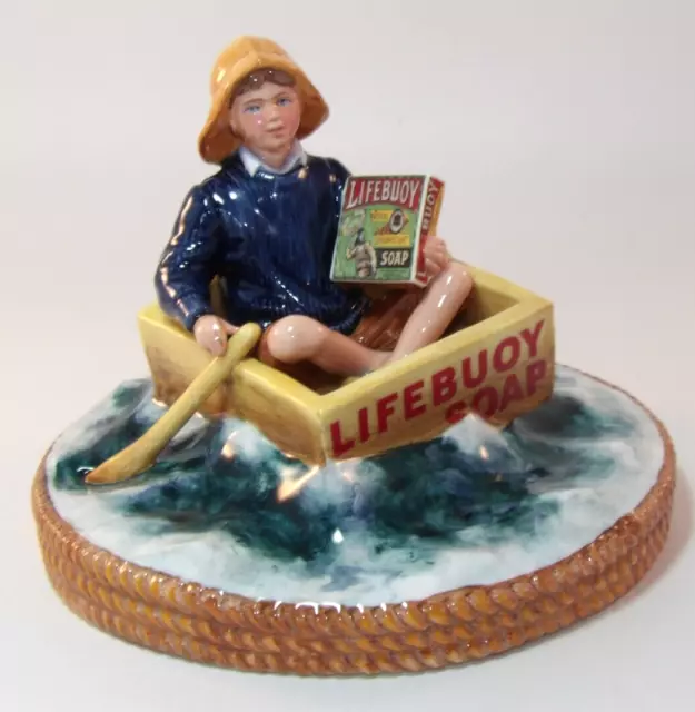 Royal Doulton Ltd Ed Advertising Figurine MCL30 Lifebuoy Soap Boy 2010 Excellent