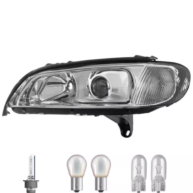 Xenon Faro Izquierdo Incl. Premium Lámparas para Opel Omega B V94 Con Indicador