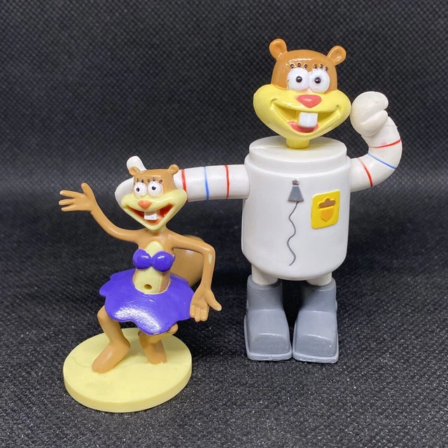 Spongebob Squarepants Sandy Cheeks Figures Jakks 2009 Viacom 699 Picclick