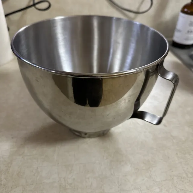 KitchenAid K45SBWH 4.5-Quart Bowl - Stainless Steel