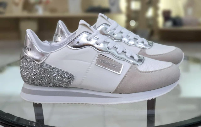 Baskets Femme Romeo Gigli Blanc RG83527SD Printemps Été 2023 Chaussures Femmes