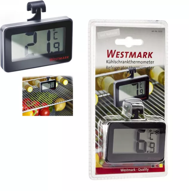 Westmark Kuhlschrankthermometer für Thermometer Kühlschrank Digital