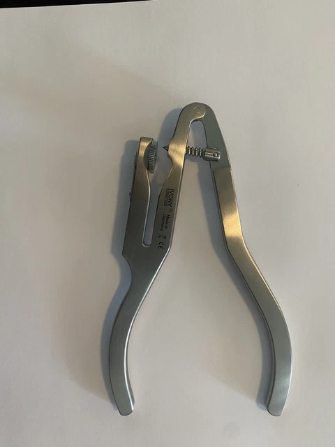 Ivory 57225 Rubber Dam Punch Stainless Steel Made in Germany