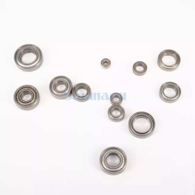 10pcs I/D 2mm To 7mm 440C Stainless Steel ABEC1/ABEC3 Deep Groove Ball Bearing