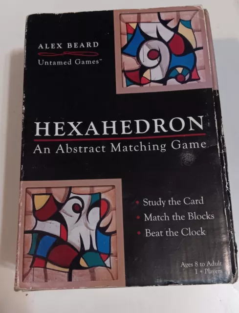 Hexahedron An Abstract Matching Game 2009 by Untamed Games Alex Beard