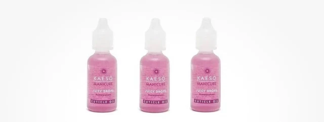 KAESO JUICY DROPS 15 ml olio cuticola unghie manicure melograno x 3 bottiglie