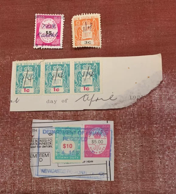 NSW Stamp Duty Stamps