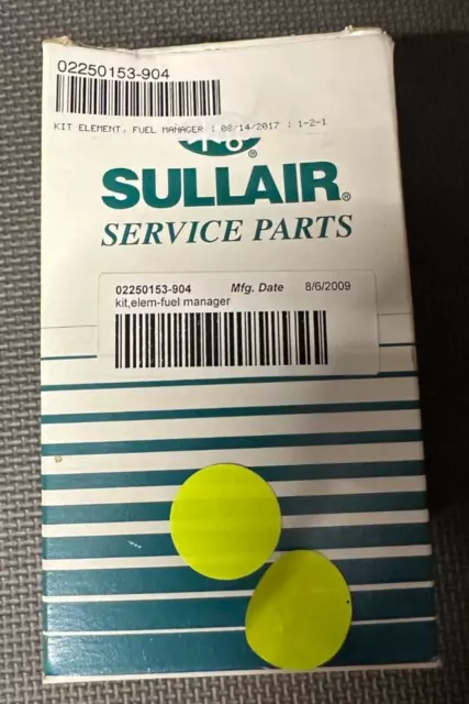 Sullair Service Parts Element Fuel Manager Kit 02250153-904